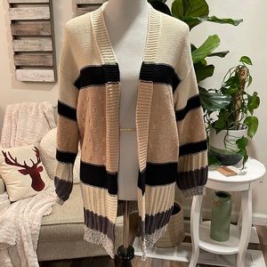 Knit Colorbloxk Cardigan